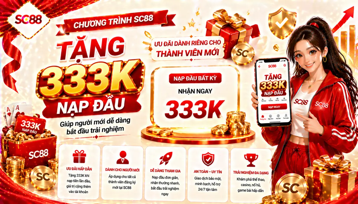 Ưu đãi nổi bật từ thương hiệu SC88 dành cho thành viên